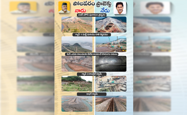 Polavaram then & now: Jagan attacks TDP regime